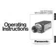 PANASONIC WVCL830 Owners Manual