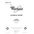 WHIRLPOOL LA5000XPW1 Catálogo de piezas