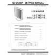 SHARP LL-T19D1-B Instrukcja Serwisowa