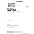 PIONEER S-C80/SXTW/EW5 Service Manual