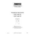 ZANUSSI ZWF1427W Instrukcja Obsługi