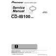 PIONEER CD-IB100/XM/E Manual de Servicio