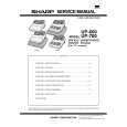 SHARP UP600 Service Manual