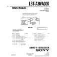 SONY LBT-A30 Service Manual