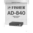 FISHER AD-840 Service Manual