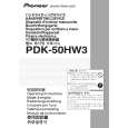 PIONEER PDK-50HW3/UCYVBKE Instrukcja Obsługi