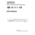 HITACHI DVP335EUK Instrukcja Obsługi