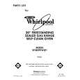 WHIRLPOOL SF385PEWW1 Parts Catalog