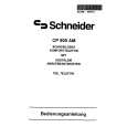 SCHNEIDER CP900AM Owners Manual