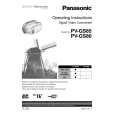 PANASONIC PVGS85 Instrukcja Obsługi