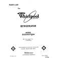 WHIRLPOOL ED25DWXTF04 Parts Catalog