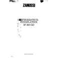 ZANUSSI ZF20/8RD Owners Manual