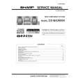 SHARP CD-B3000H Instrukcja Serwisowa