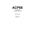 PRE SONUS ACP88 Instrukcja Obsługi