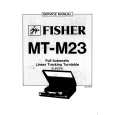 FISHER MTM23 Service Manual