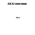 AKAI M8 Service Manual