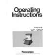 PANASONIC WV7260D Owners Manual