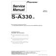 PIONEER S-A330XE Manual de Servicio