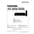 TOSHIBA XR9318 Service Manual