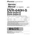 PIONEER DVR-640H-S/KUCXV Service Manual