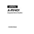 ONKYO A-RV401 Owners Manual