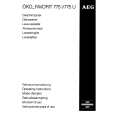 AEG FAV775U-WDK Owners Manual