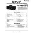 SHARP WFA500H Service Manual