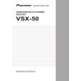PIONEER VSX-50/KUXU/CA Owners Manual