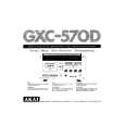 AKAI GXC-570D Owners Manual