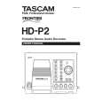 TEAC HD-P2 Owners Manual