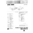 SONY XR7301 Service Manual