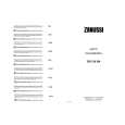ZANUSSI ZRC29SM Owners Manual
