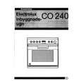 ELECTROLUX CO240 Owners Manual