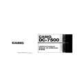 CASIO DC7500 Owners Manual