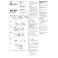 SONY WM-FS556 Owners Manual