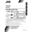 JVC KD-G801 Owners Manual