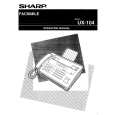 SHARP UX104 Owners Manual
