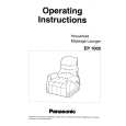 PANASONIC EP1005 Manual de Usuario