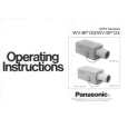 PANASONIC WVBP120 Manual de Usuario