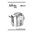 RICOH AFICIO 400 Owners Manual