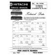 HITACHI VT118E/SW Instrukcja Serwisowa