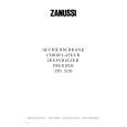 ZANUSSI ZPL5120 Owners Manual