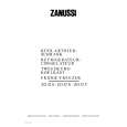 ZANUSSI ZO32Y Owners Manual