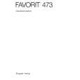 AEG FAV473WDK Owners Manual