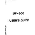 PANASONIC UF300 Owners Manual