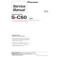 PIONEER S-C60/SXTW/EW5 Instrukcja Serwisowa