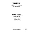 ZANUSSI ZCM531X Owners Manual