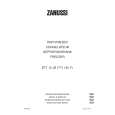 ZANUSSI ZFT 12 JB Owners Manual