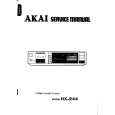 AKAI HX-R44 Service Manual