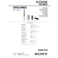 SONY SSTS20 Service Manual